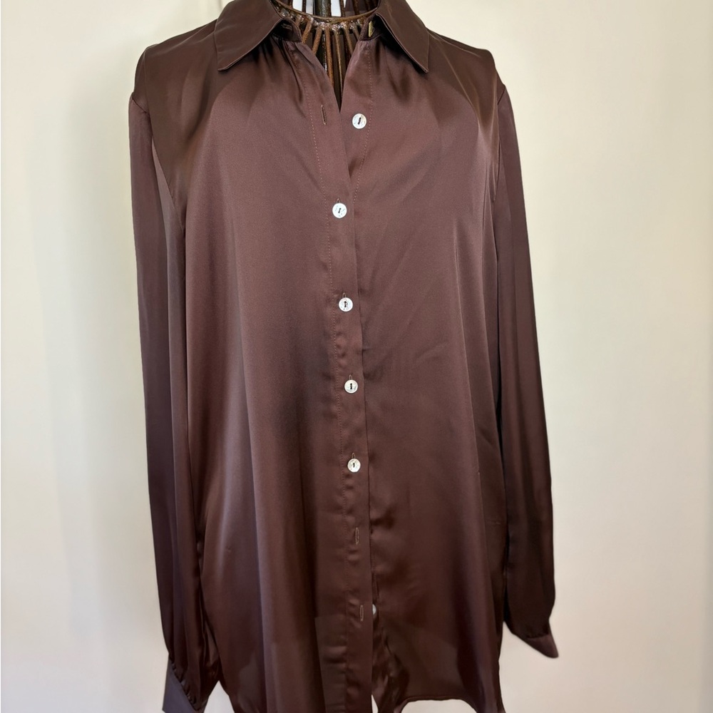 bohme Silky Brown Shirt